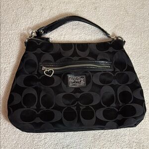 Coach Black Shoulder Bag